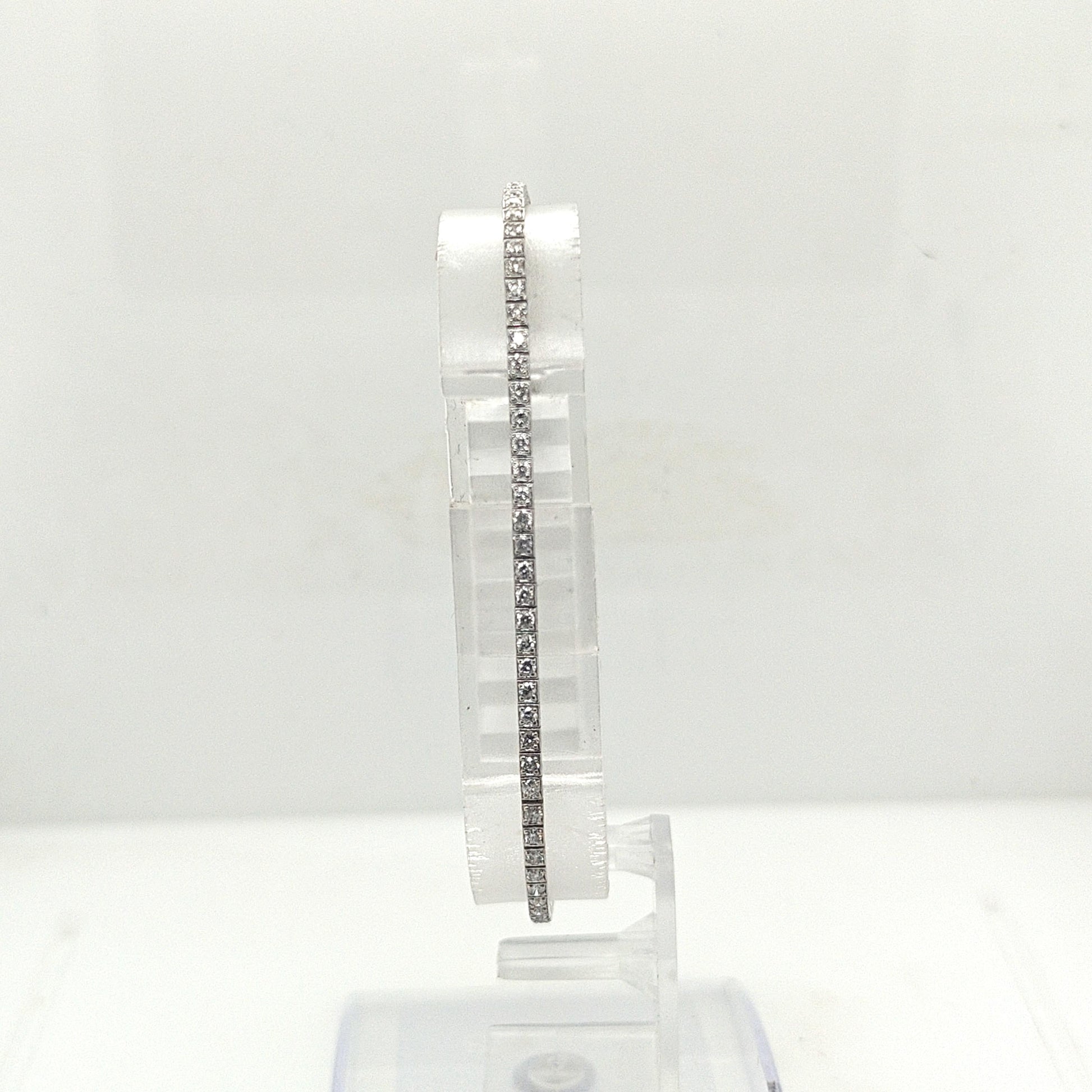 DIAMOND TENNIS BRACELET 1.50CTW WHITE GOLD