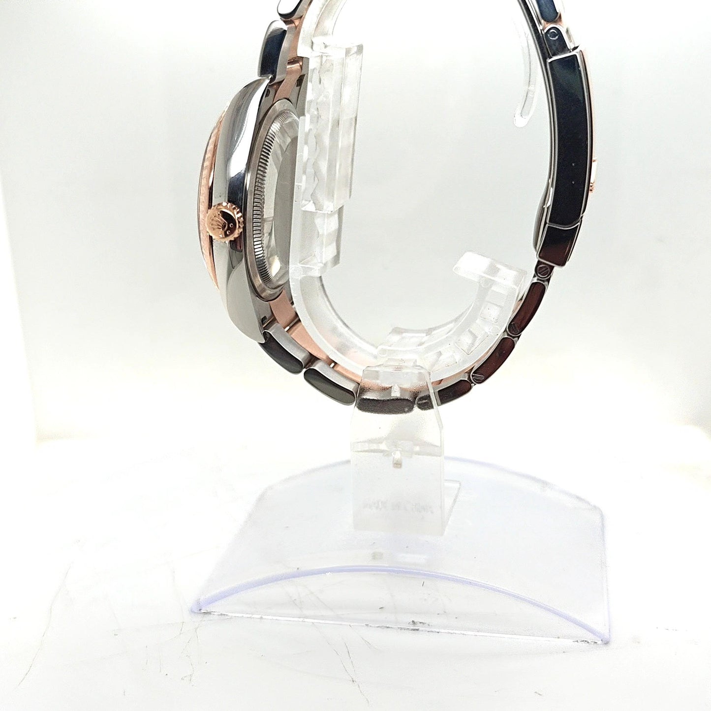 ROLEX DATEJUST TWO TONE ROSE GOLD OYSTER  FLUTED 36MM