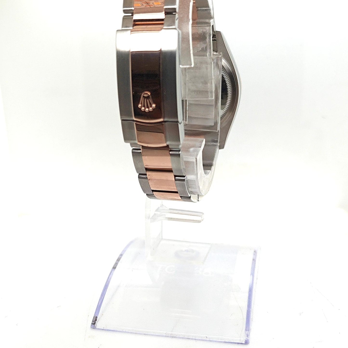 ROLEX DATEJUST TWO TONE ROSE GOLD OYSTER  FLUTED 36MM