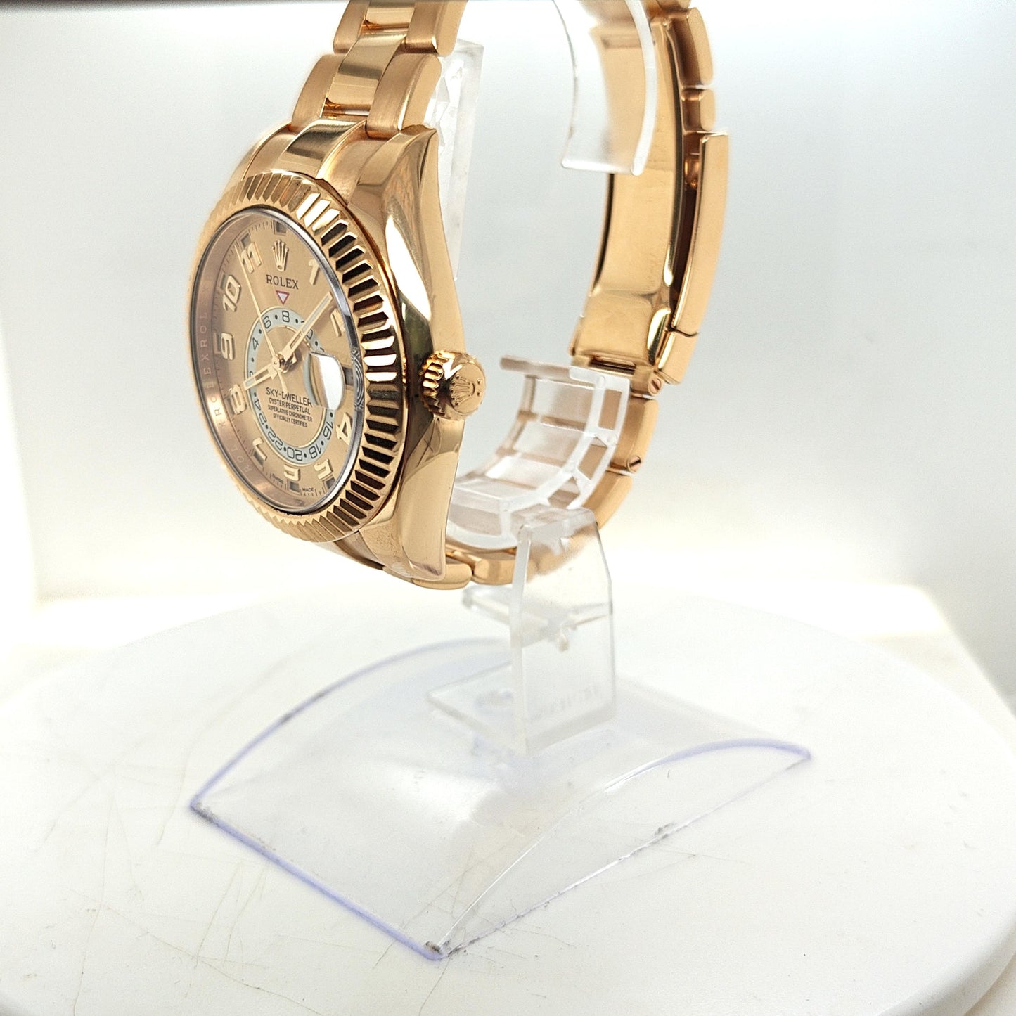 ROLEX SKY-DWELLER YELLOW GOLD OYSTER 42MM