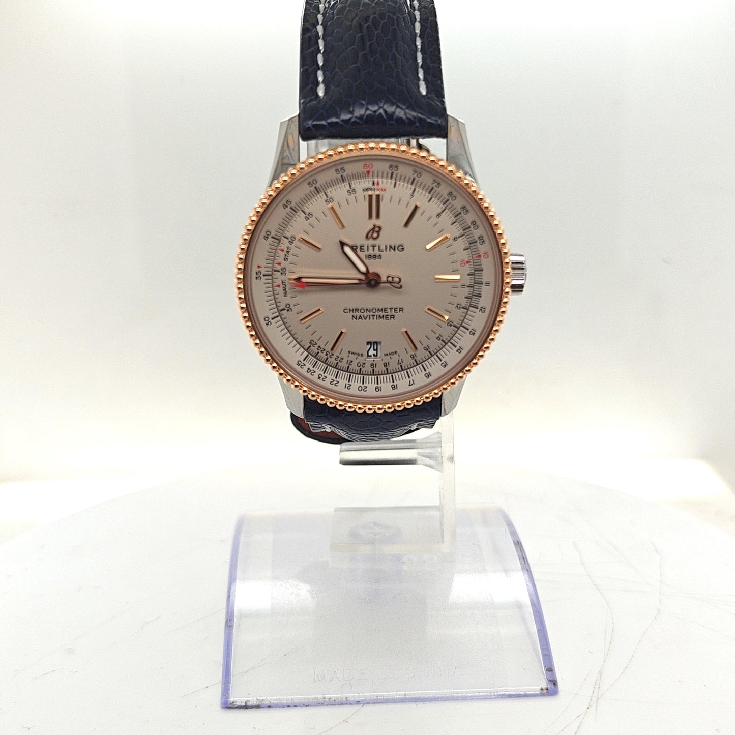 BREITLING NAVITIMER 1 AUTOMATIC 38MM TWO TONE ROSE GOLD
