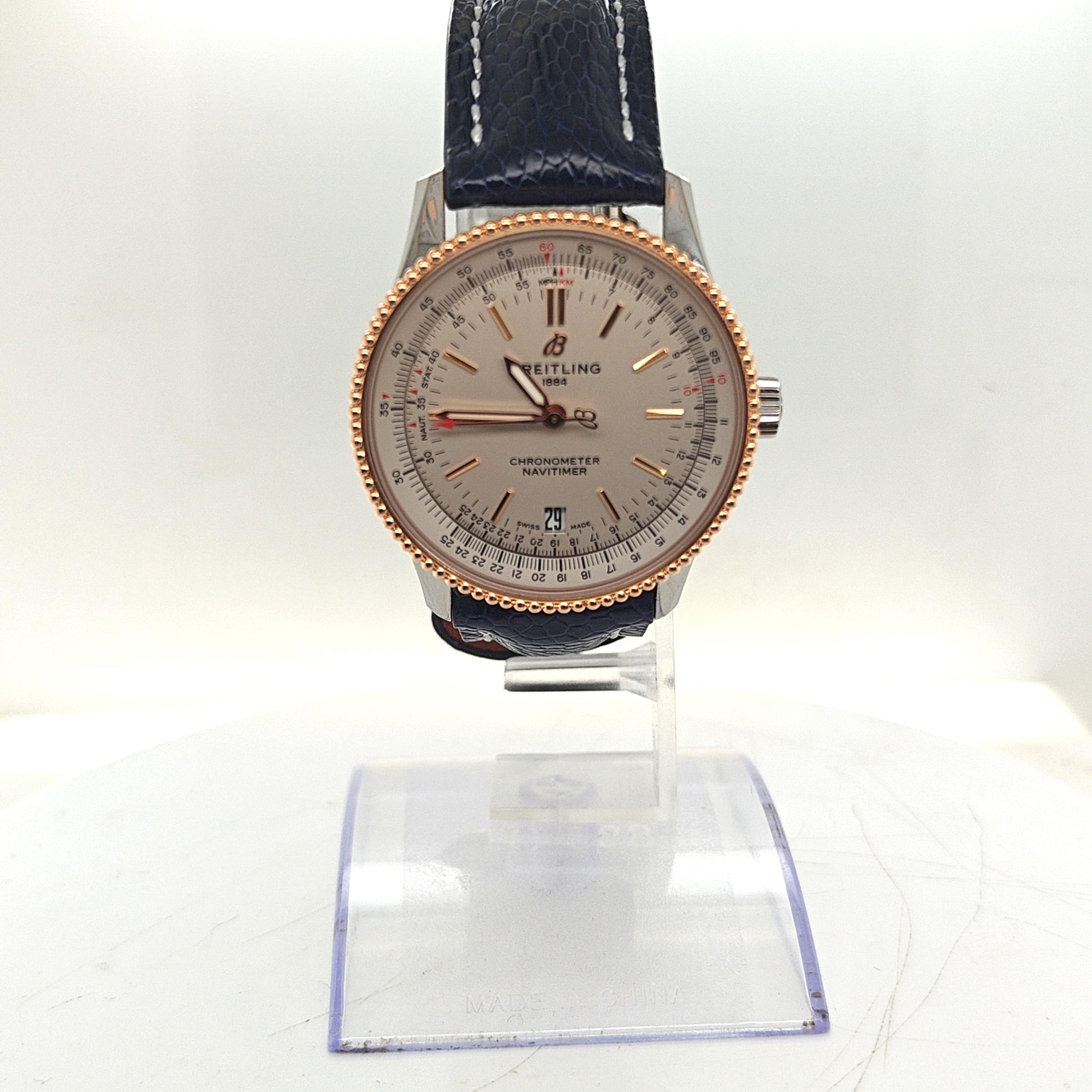 BREITLING NAVITIMER 1 AUTOMATIC 38MM TWO TONE ROSE GOLD