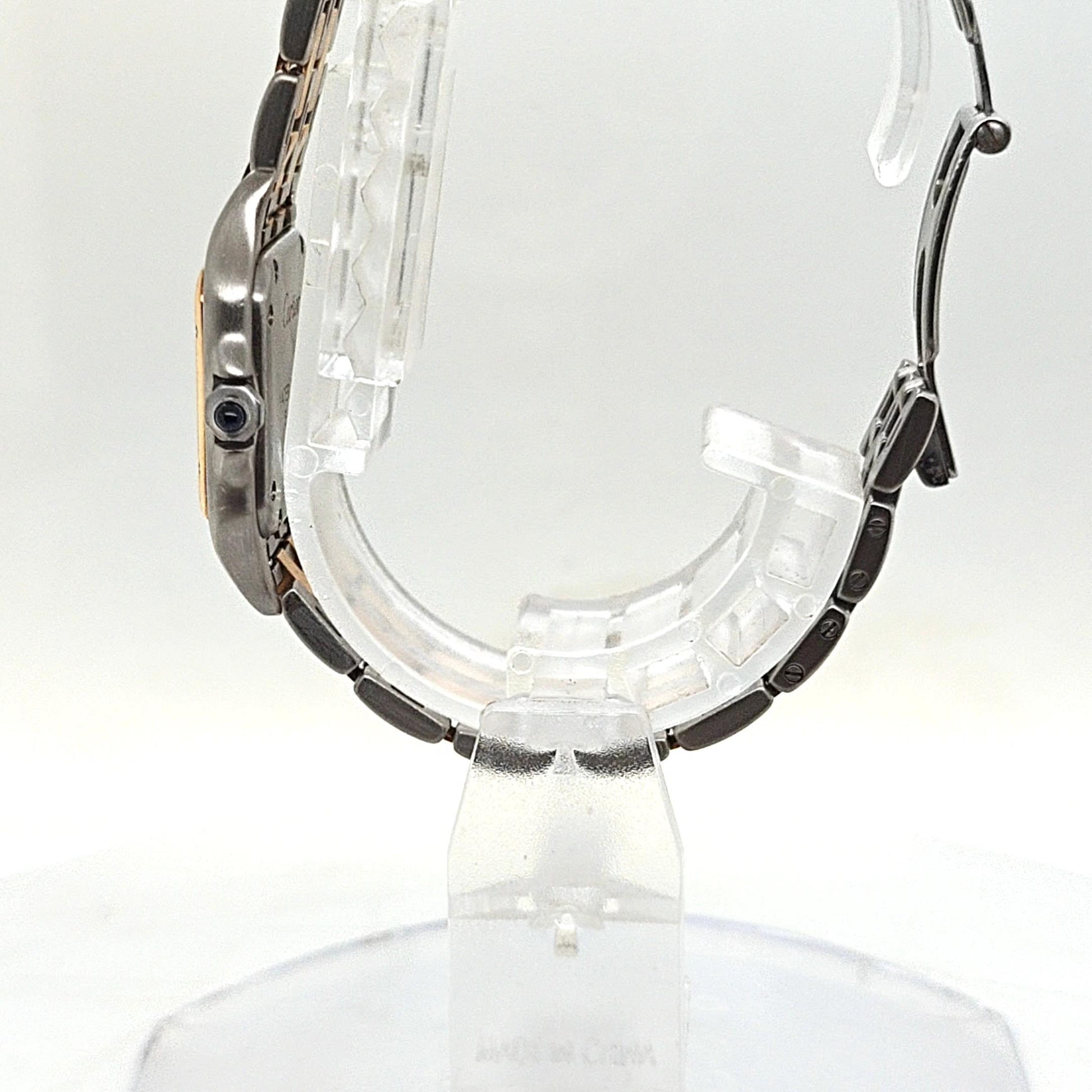 CARTIER PANTHERE SMALL TWO TONE TWO ROW LADIES WATCH