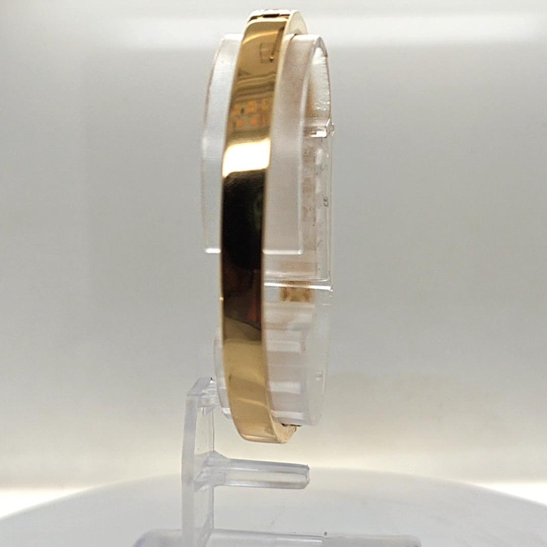 SIERA DIAMOND BANGLE BRACELET 3.78CTW YELLOW GOLD