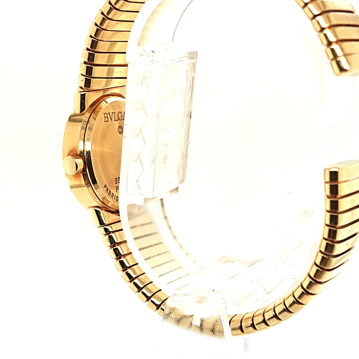 BULGARI TUBOGAS YELLOW GOLD 23MM LADIES WATCH