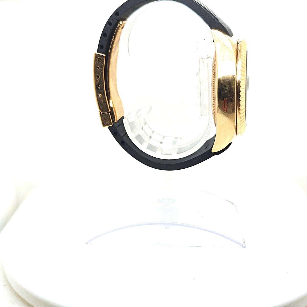 ROLEX SKY-DWELLER YELLOW GOLD BLACK DIAL