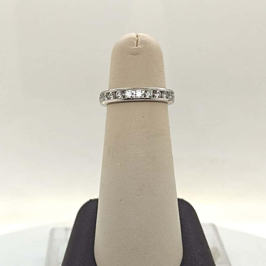 DIAMOND ETERNITY BAND RING 1.10CTW PLATINUM