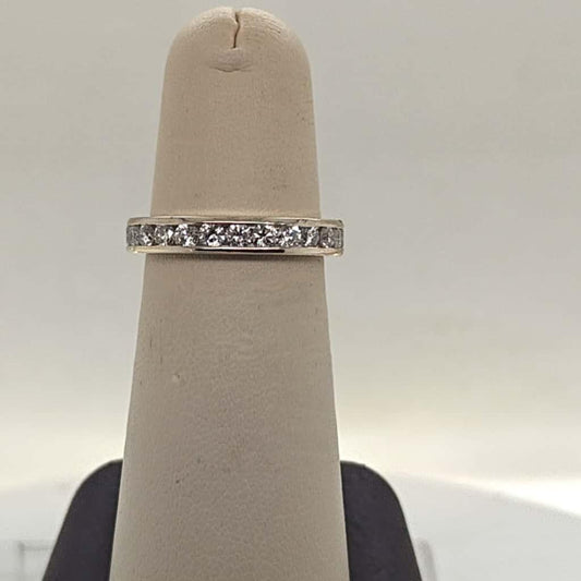 DIAMOND ETERNITY BAND RING 1.77CTW WHITE GOLD