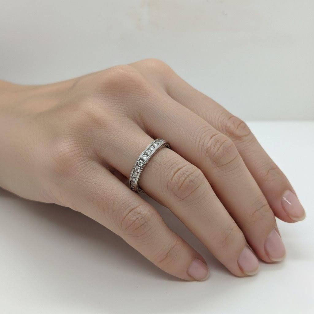 DIAMOND ETERNITY BAND 1.15CTW WHITE GOLD