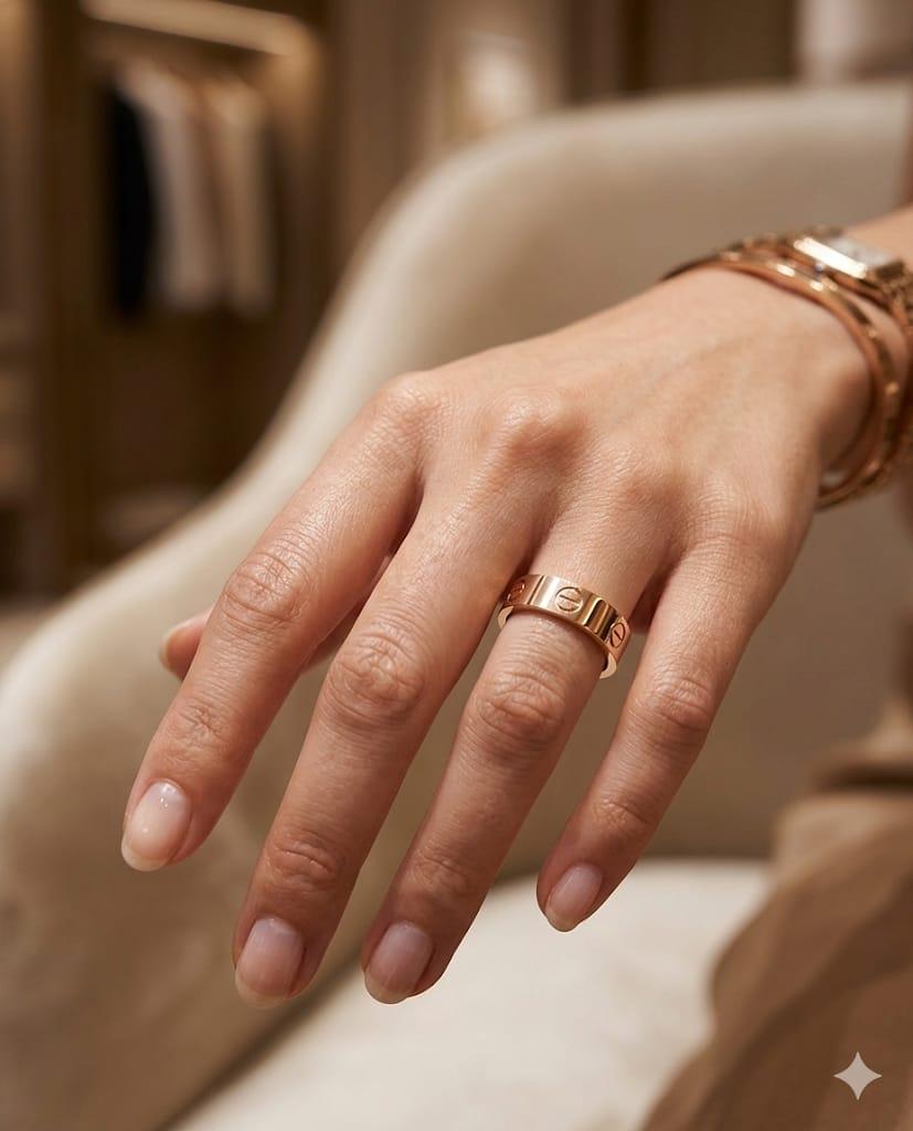 CARTIER LOVE RING 62 YELLOW GOLD