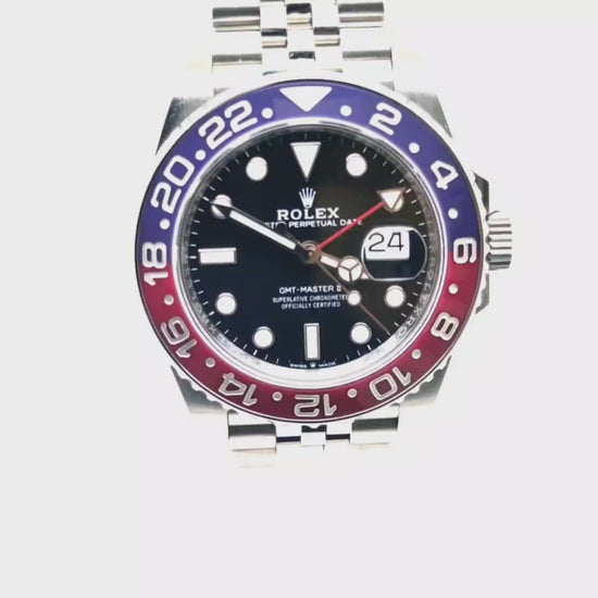 ROLEX GMT-MASTER II PEPSI WITH CARD