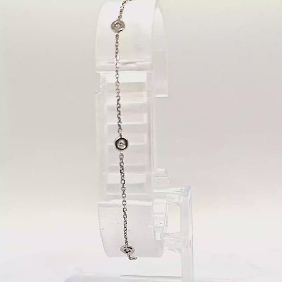 DIAMONDS BY THE YARD BRACELET 0.30CT WHITE GOLD