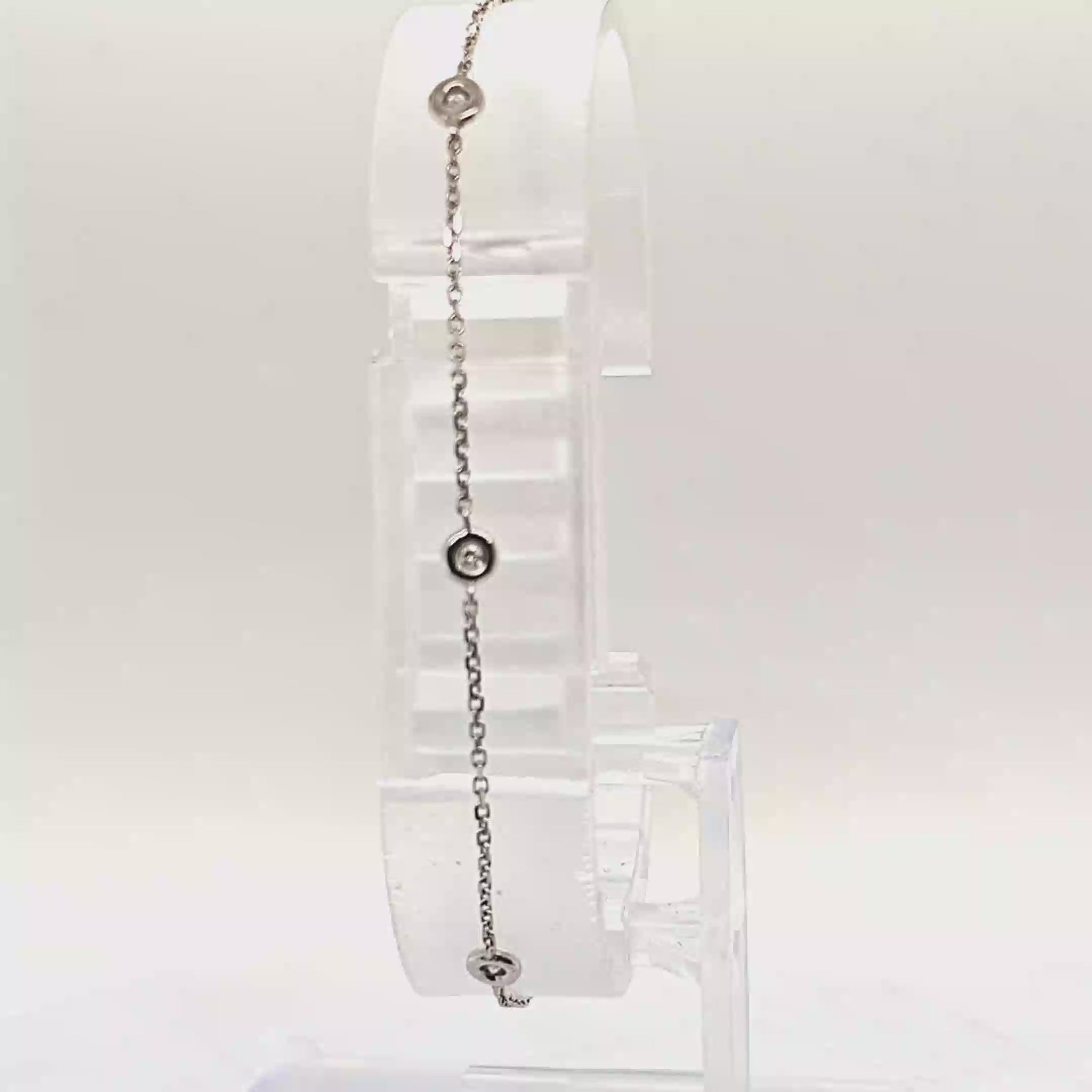 DIAMONDS BY THE YARD BRACELET 0.30CT WHITE GOLD