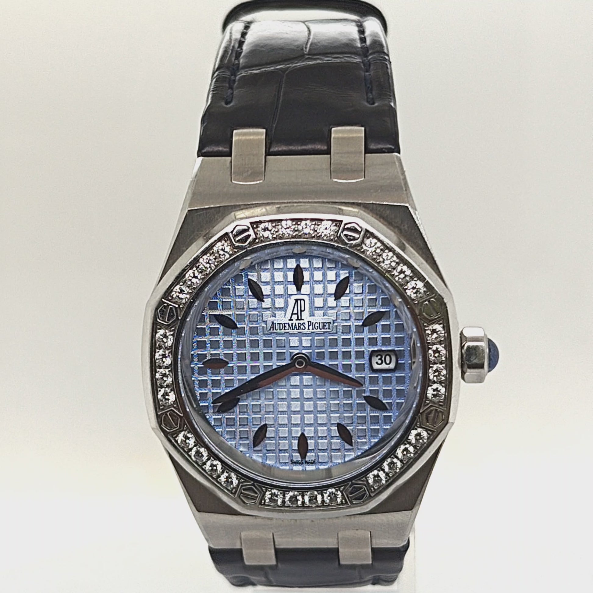 AP AUDEMARS PIGUET LADY ROYAL OAK DIAMOND WATCH