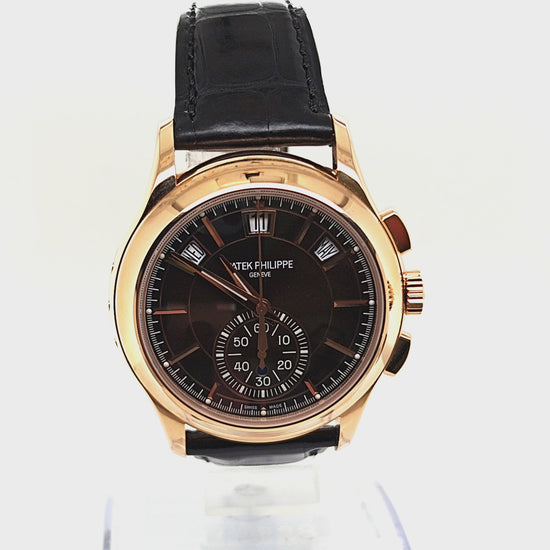 PATEK PHILIPPE WATCH 5905R-001 ROSE GOLD COMPLETE SET