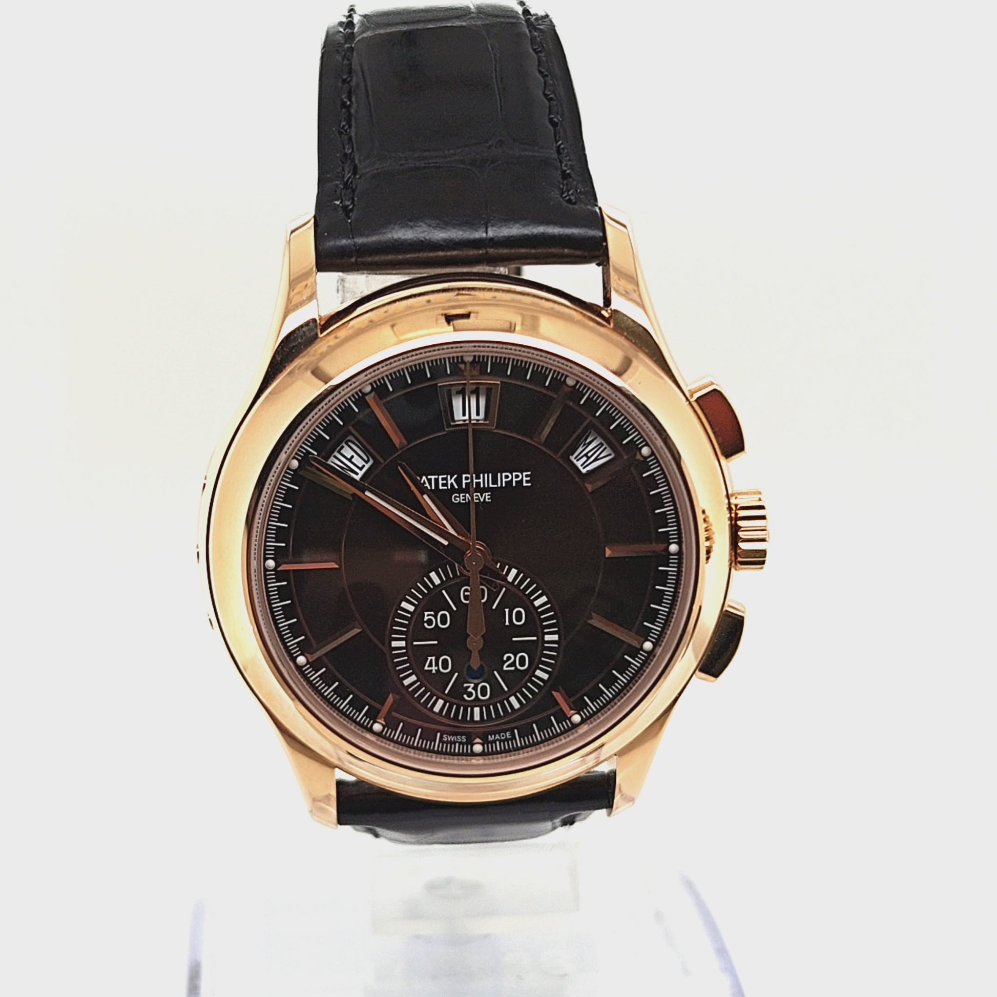 PATEK PHILIPPE WATCH 5905R-001 ROSE GOLD COMPLETE SET